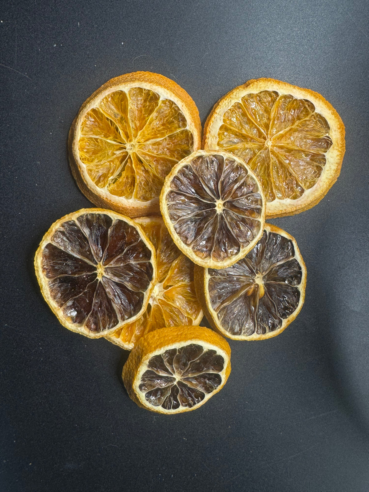 Dried orange slices