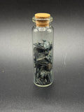 Vivianite small shards jar