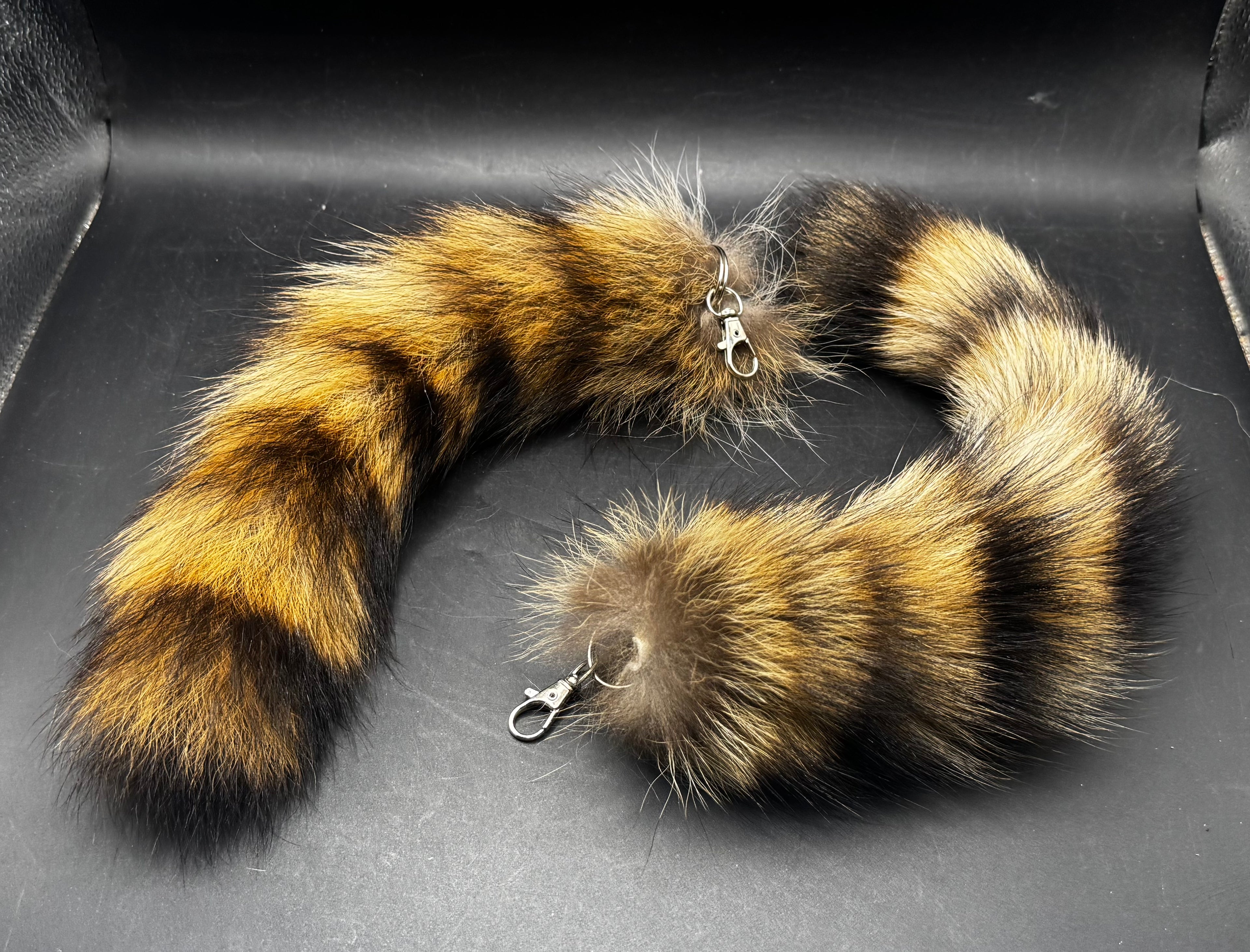 Raccoon Tail KeyChains